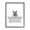 «Bulldog In Tub Bathroom Animal On Wood» par Annalisa Latella, impression