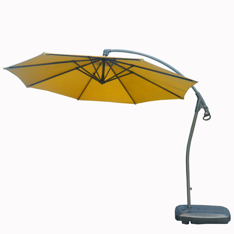 Parasol en porte-à-faux 10 pi Hemmer, Beige