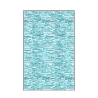 Luxurious 3D Printed Woven Carpet, 55.1 x 86.6 inches | 100% Polyester, Antibacterial, Machine Washable | Non-Slip PVC Felt Dot Underside, 0.3 in Pile Height | Perfect for Living Room, Bedroom & Home Decor
