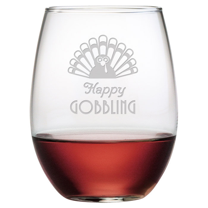 21oz. Stemless Wine Glass Set (Set of 4) Susquehanna Glass