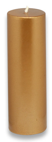 Bougie pilier sans parfum sans paraffine sans fumée, H 6 po x D 2 po, bleu, Ensemble de 24 pièces