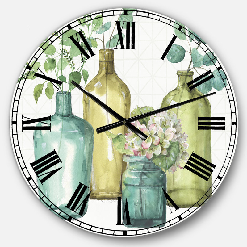 Horloge murale Swigart, Moyen