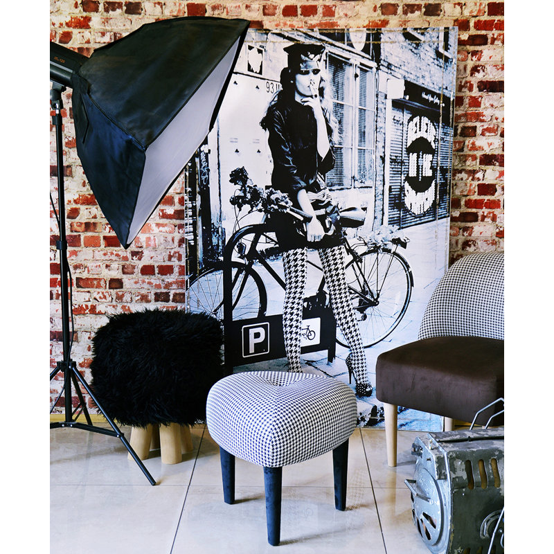 Manufactured Wood Accent Stool