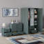 Maybery 3 Piece Bedroom Set (2 Drawer Bedside Chest, 4 Drawer Chest, 3 Door 2 Drawer Mirrored Wardrobe), (5)-332707723