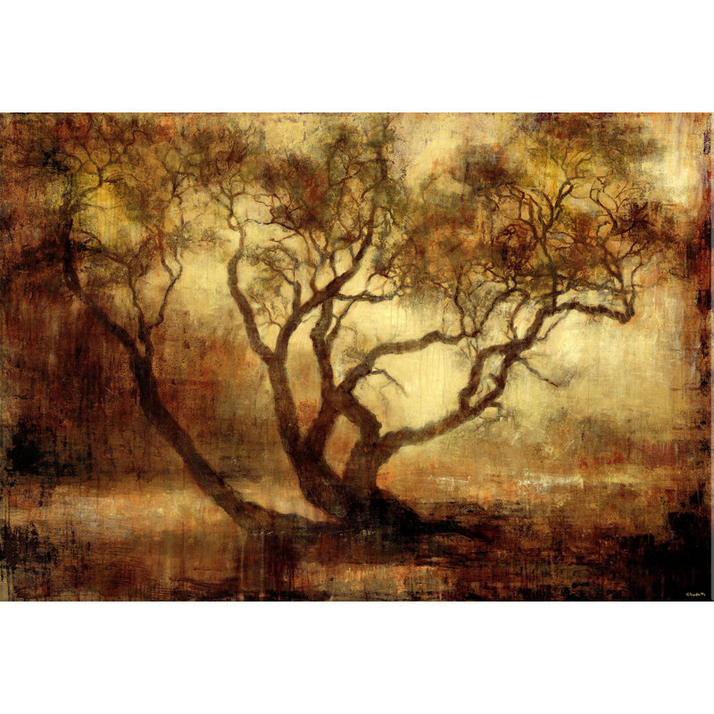 «Autumn's Dawn» par Claudette, peinture sur toile tendue