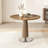 Walnut Round Solid Wood Dining table-1424075892