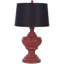 Ensemble de lampe de table rouge 29" Sebastian
