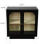 Armoire de rangement polyvalente pour diverses pièces aux caractéristiques avancées