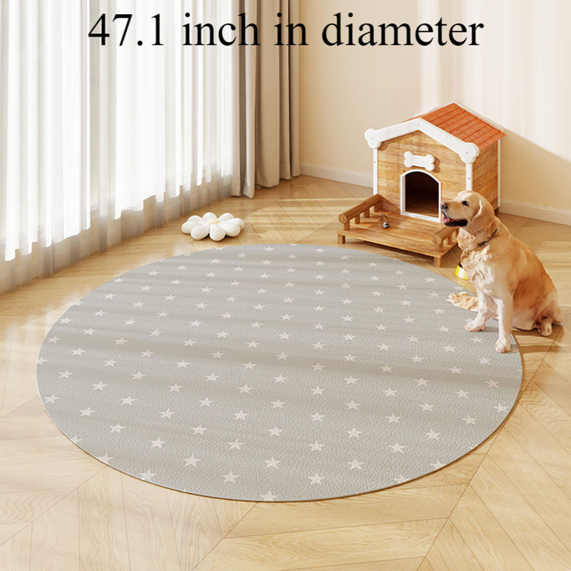 Tapis pour animaux, Très grand (l 47 po x P 47 po x H 0,5 po)