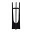 Pillar Candle Holder Metal Aluminum Modern Geometric Frame Taper Holder with Sculptural Base - Sleek Contemporary Accent Decor-1940539622-1940539623