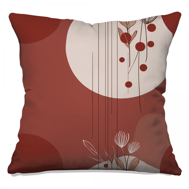 Abstract Throw Pillow, Art Double Sided Pillows, 20 x 20 inches
