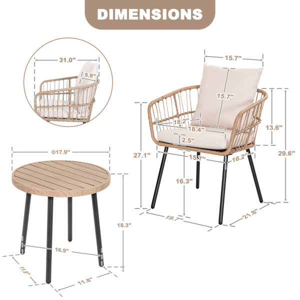Dimensions du produit