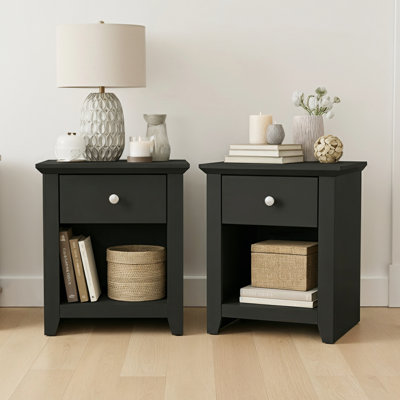 Tevrat 1-Drawer Nightstands