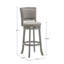 Tabouret de bar et de comptoir pivotant Ametra-44277599-86103012-44277598