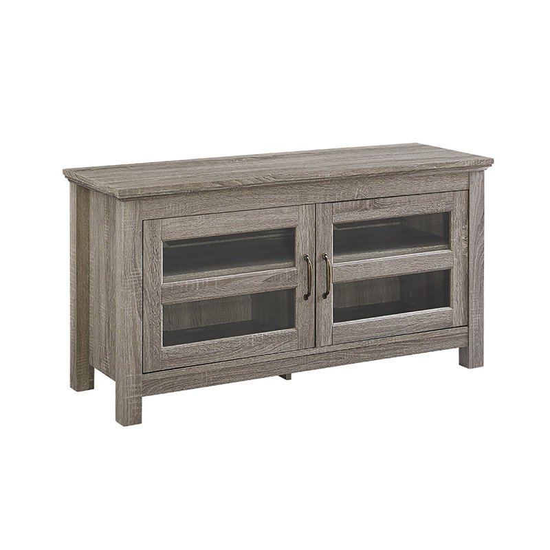 Acantha Unfinished TV Stand for TVs up to 50", Driftwood