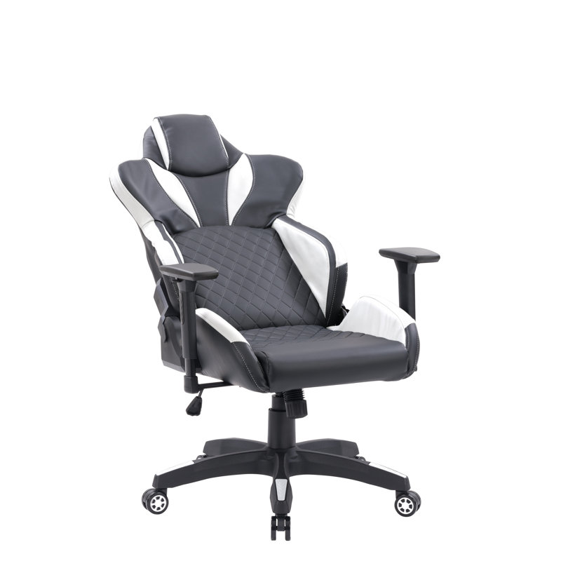 PC et chaise de course, Noir / blanc