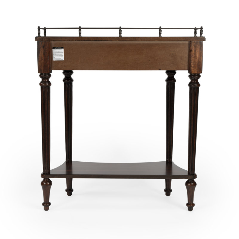 Charleston One Drawer Console Table, Plantation Cherry