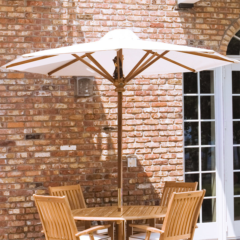 Westminster Teak Sunbrella® Umbrella, 104" H x 94.5" W x 94.5" D