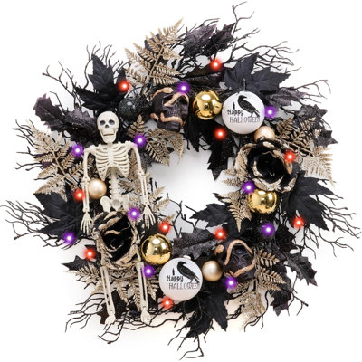 Faux Plastic 24'' Wreath