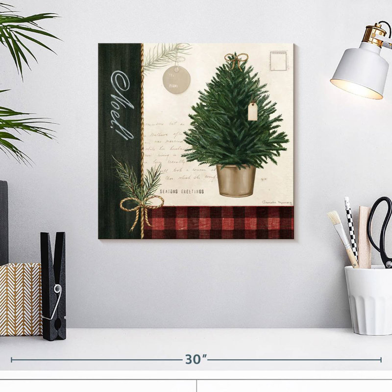 Lelend Holiday Wrapping II, 16" H x 16" W
