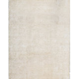 Hand-Knotted High-Quality Beige Area Rug