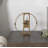 Gustav Stainless Steel Mechanical Tabletop Clock-475745364