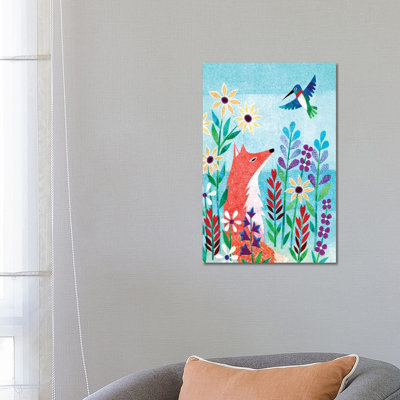 Forest Creatures IV by Kim Conway - Wrapped Canvas Painting
