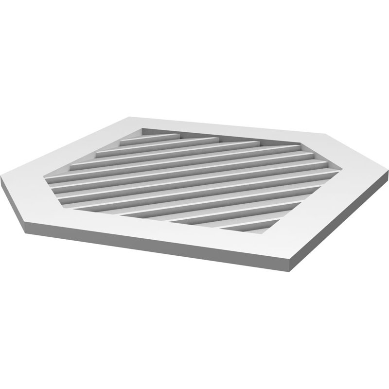 Pente verticale verticale en uréthane Signature, H 38 po x l 32 po x P 1 po
