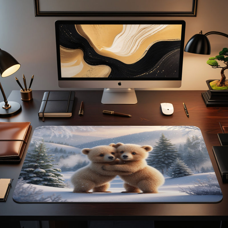 Polyester Desk Pad, 31.5x15.5
