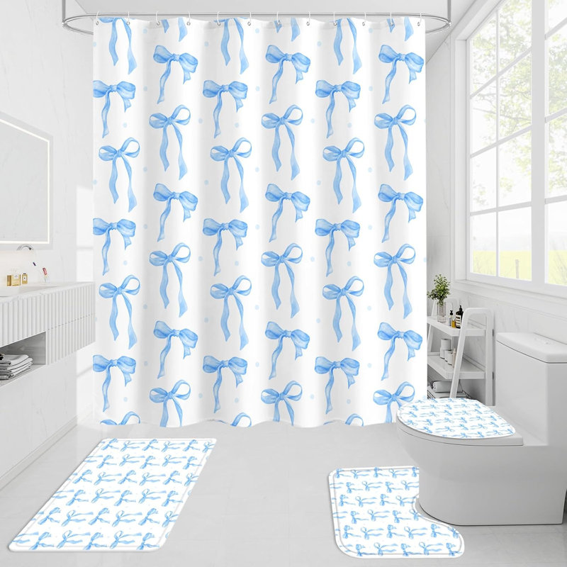 Ensemble de rideau de douche Farmhouse