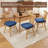 Chair Cushions For Dining Chairs Set Of 2, Seat Cushion For Kitchen Chairs With Removable Cover-124598918