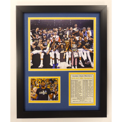 " Golden State Warriors 2017 Basketball Champions " Print