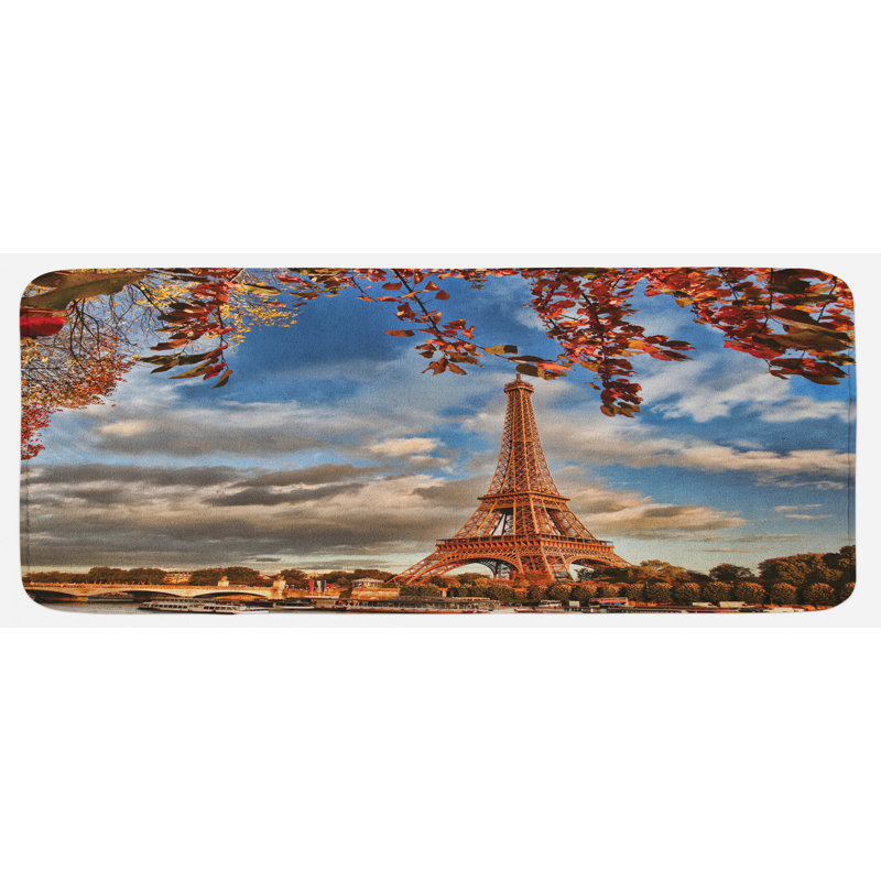Eclectic Polyester Kitchen Mat