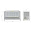 Base de meuble-lavabo double 60 po Pawley en gris seulement-76034498