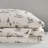 4 PCS Sheet Set Gray Deer Toile-130425561
