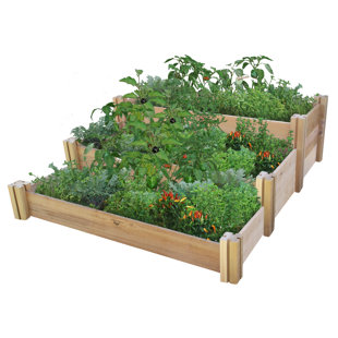 Handmade Wood Raised Garden Bed