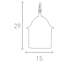 Casavant Outdoor Hanging Lantern