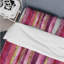 Ensemble de housse de couette Magenta Chic Stripe Glam I - Transitional-109161132