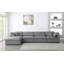 Canapé modulaire réversible avec repose-pieds Burrows-851334096