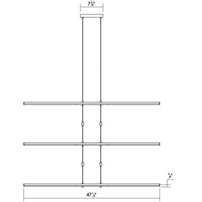 Tik-Tak® 20 - Light LED Chandelier