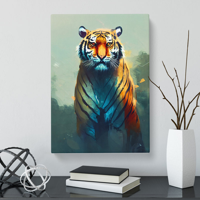 Tiger Vol.1 - Wrapped Canvas, 60cm H x 40cm W x 3cm D