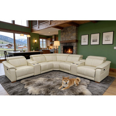 Berkhamsted Leather Recliner Theater Set