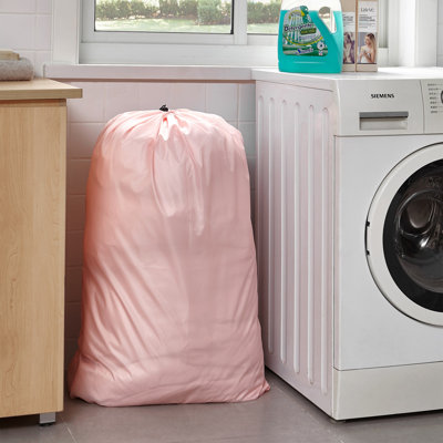 Jumbo Laundry Bag - TUSK® College Storage - Rose Quartz