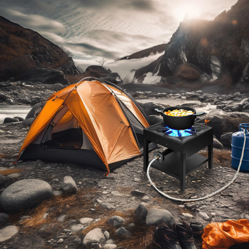 Vivicreate Single Burner High Pressure Propane Outdoor Stove