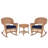 Starner 2 - Person Patio Conversation Set with Cushions-248589694-248589690