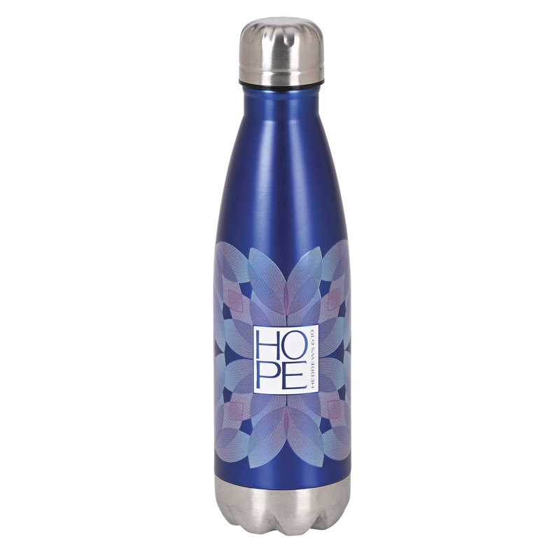 Water Bottle Love Hope 17 Oz