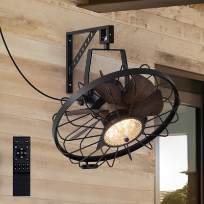 Ventilateur mural 19,7 po avec tête d'inclinaison réglable 1