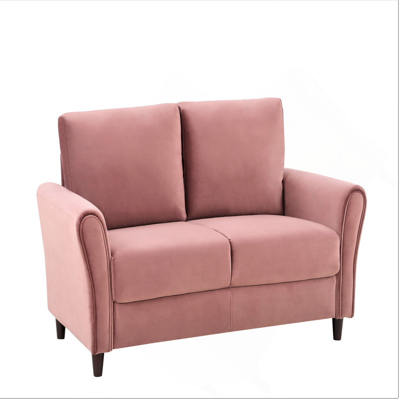 Canapé Patricia, Polyester rose