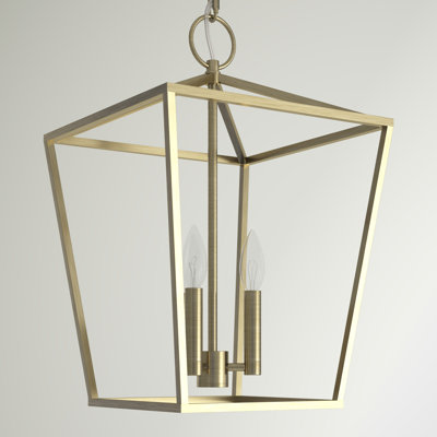Luminaire suspendu de style lanterne à 3 lumières Howington