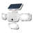 Bell+Howell Bionic Solar Powered White Floodlight with Remote Control, Wide Angle + Motion Activated